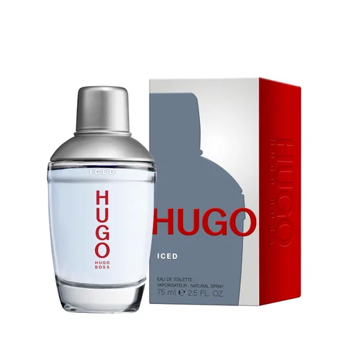 Vista 2 de Hugo Boss Eau de Toilette helado para hombre - Notas de menta helada, té salvaje y vetiver