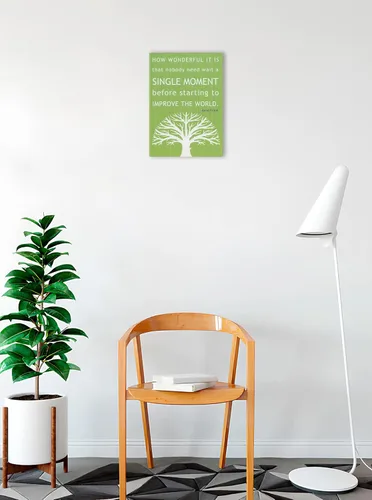 Vista 2 de buyartforless Póster impreso con cita inspiradora de Anne Frank de 7 x 5