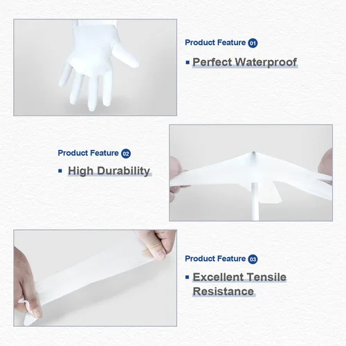 Vista 3 de DABOGOSA MAMISON TPE - Guantes desechables de plástico sin látex