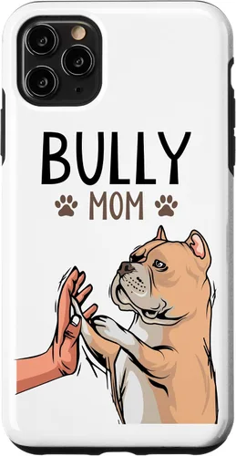 Vista 13 de Funda para iPhone 13 Pro Max American Bully Mom Dog Mama Dog Dog Holder