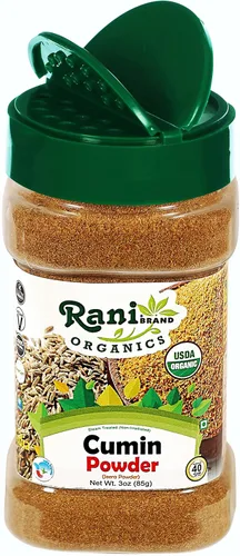 Vista 7 de Rani - Polvo de comino orgánico (polvo Jeera) 3 onzas (3.00 oz) de PET en tarro ~ Todo natural Vegano Apto para gluten Sin OMG Origen indio