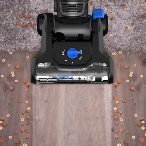 Vista 3 de Eureka PowerSpeed Aspiradora Vertical Ligera para Alfombras y Pisos Duros, Potente Aspiradora Vertical sin Bolsa para el Hogar con Mascotas Azul