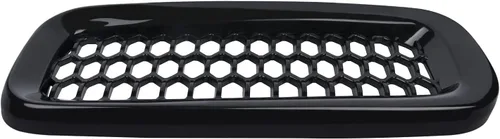Vista 6 de YMT - 7 piezas de rejilla frontal de malla negra para Jeep Renegade 2015 2016 2017 2018