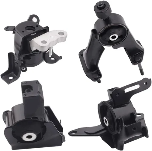 Vista 9 de Soporte de motor compatible con 2001-2005 Civic 1.7L Motor Transmisión Automática, OE A6588 A6591 A6595 A4511 Juego de 4