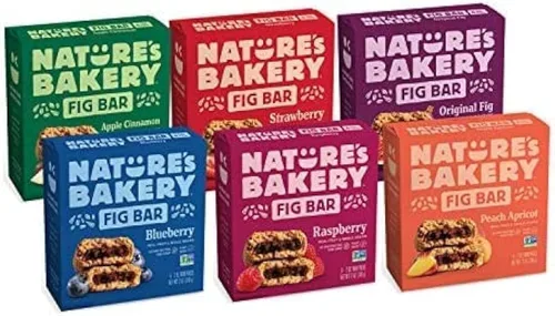 Vista 17 de Nature's Bakery Barra de higos, manzana y canela, 2 oz manillar de bicicleta