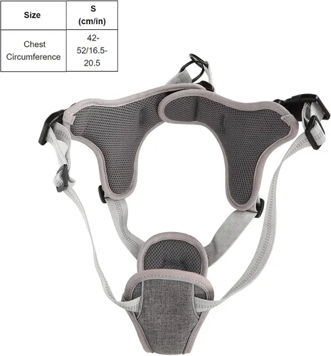 Vista 9 de Adjustable No Pull Dog Harness, Reflective Chest and Back Vest Harness for Medium and Large Dogs, Padded Anti Pull Outdoor Walking Harness with 360°