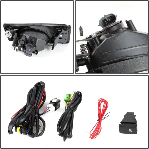 Vista 4 de DNA MOTORING FL-ZTL-186-AM - Luz antiniebla para el lado del conductor y del pasajero, mejora la visibilidad