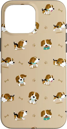 Vista 19 de Funda gráfica para iPhone 16 Dog Beagle Lover Cute Pet Women Girl Beagle
