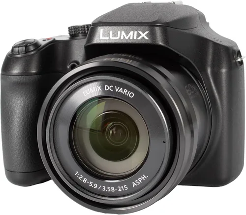 Vista 6 de Panasonic Lumix FZ85D / FZ80D Cámara digital 18.1MP Sensor MOS 60x Zoom óptico 0.787-47.244 in Equivalente 4K30 Video Power O.I.S. Paquete