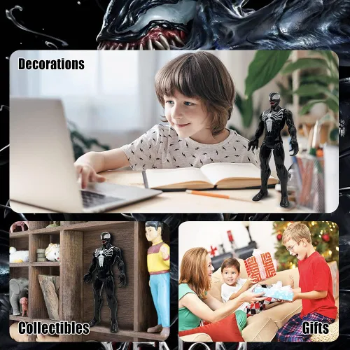 Vista 7 de lasama Figuras de acción, figuras coleccionables de 12 pulgadas, juguetes para niños, personajes juguetes, regalo perfecto para Navidad, día