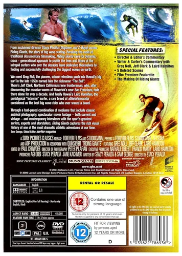 Vista 2 de Riding Giants DVD 2005