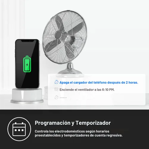 Vista 6 de Kasa Smart Enchufe inteligente, compatible con Matter, monitoreo de energía, diseño compacto, 15A/1800W máx., configuración súper fácil, funciona