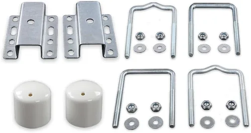 Vista 6 de PIT66 Kit de pernos en U para poste guía de remolque de barco Galvanized Universal Mounting Hardware for Boat Trailer Guides Compatible with Kia