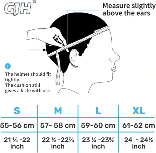 Vista 6 de Casco de motocicleta GJH para hombres y mujeres, casco modular para motocicleta con visera abatible, lente anti-vaho, doble para cascos
