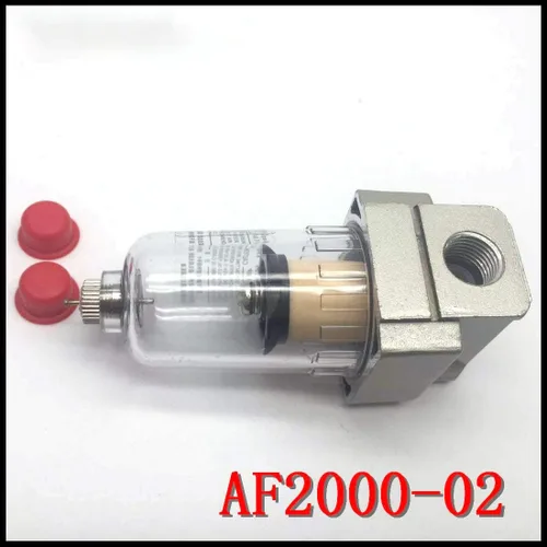 Vista 6 de AF2000-02 Filtro de aire comprimido separador de agua para compresor y línea de aire elimina agua de aceite sucio