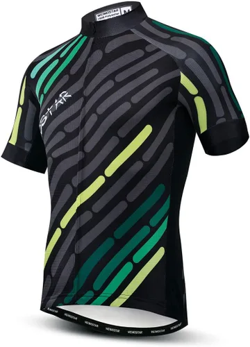 Vista 21 de Bike Jersey Hombres Ciclismo Jersey bicicleta superior transpirable ropa de verano America