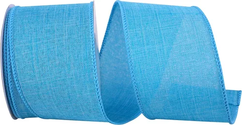 Vista 17 de Cinta Reliant Ribbon 92573W-031-09K para borde con alambre Everyday Linen Value, 1-1/2 pulgadas x 50 yardas, color negro