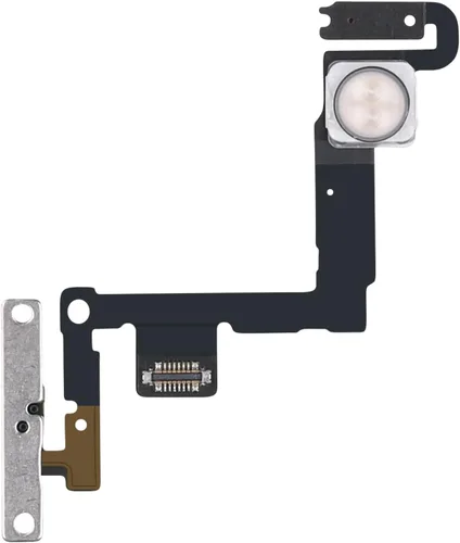 Vista 6 de Johncase Interruptor de control de botón de encendido OEM + luz de flash + cable flexible de micrófono con piezas de repuesto compatibles con iPhone