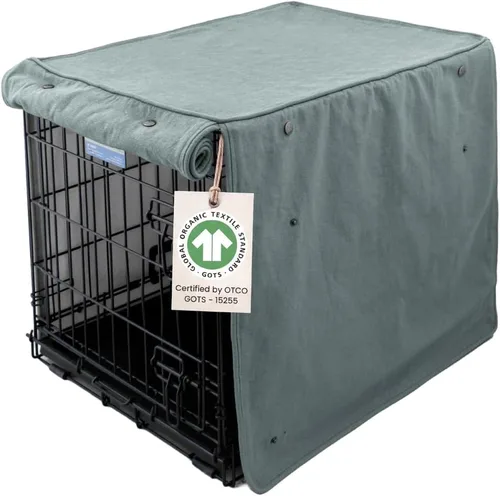 Vista 14 de Molly Mutt cubierta para jaula de perro, cubierta para perro, cubierta para jaulas de perro, cubiertas para jaulas de perro, crea una jaula de perro