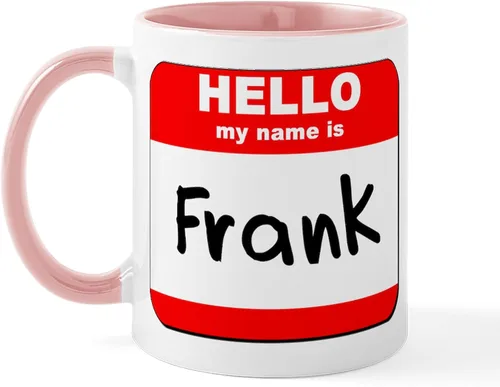 Vista 7 de CafePress Taza de café de cerámica con texto en inglés «Hello My Name Is Mary», de 11 oz (11.0 fl oz)