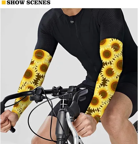 Vista 6 de FOR U DESIGNS Arm Sleeves for Men and Women,Tattoo Cover Up Sun Protection