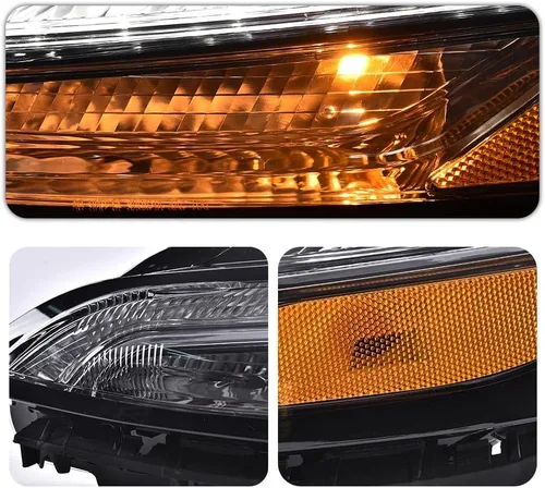 Vista 7 de CHEDA Luz de estacionamiento LED blanca DRL señal de giro izquierda conductor compatible con Jeep Cherokee 2014-2018 68157103AQ