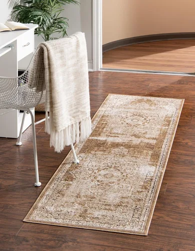 Vista 25 de Unique Loom Chateau Collection - Alfombra de área Roosevelt (2' 2" x 3' 1", rectangular, caqui/beige)
