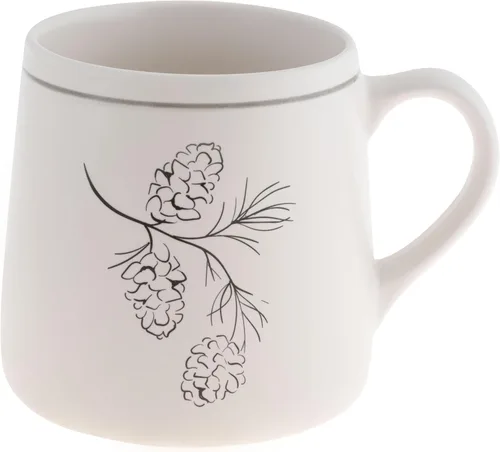 Vista 8 de Karma Gifts, Taza Blanca de Invierno, Árbol de Navidad 18 OZ