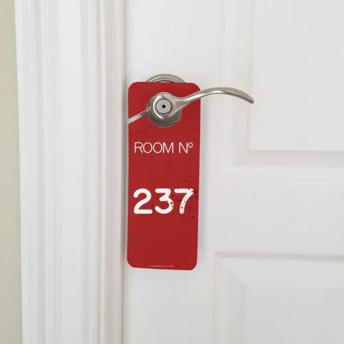 Vista 5 de The Shining Room 237 - Letrero de plástico para puerta