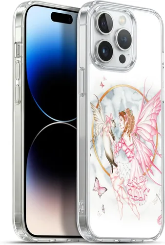 Vista 11 de Head Case Designs Officially Licensed Nene Thomas Amber with Fairy Cat Fairies Gel Case [Military Grade Protection] Compatible with Apple iPhone 13