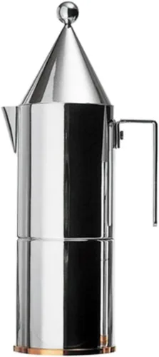Vista 2 de Alessi CAFETERA LA CONICA ESPRESSO, 3 TAZAS, Acero Inoxidable, Plata