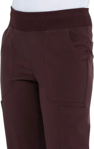 Vista 3 de Pantalón médico Dickies EDS Essentials para mujer, tiro natural, pierna cónica, sin cordones. DK005