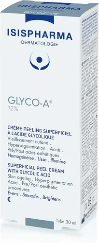 Vista 2 de Crema de pelado de ácido glicólico ómico/isis 12% 1oz