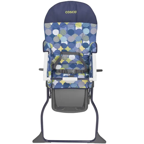 Vista 8 de Cosco Silla alta simple plegable para bebé, Silla alta plegable simple, diseño conveniente, ligero y compacto, Comet