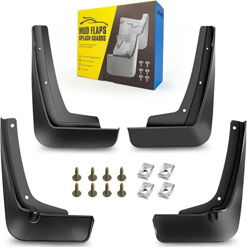 Vista 33 de Aleta de lodo Compatible con 2009-2010 Do-dge Ram 1500/2500/3500, 11-18 Ram 1500/2500/3500, Compatible con ruedas traseras simples, No es compatible