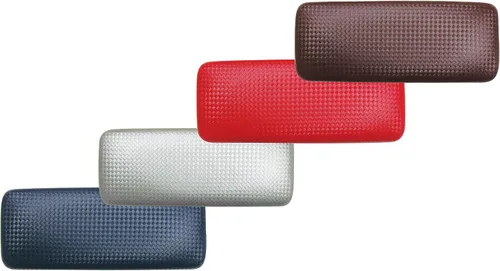 Vista 6 de Hard Shell Eyeglass Case mediana para a grandes anteojos en la mitad Tono Diamond Weave