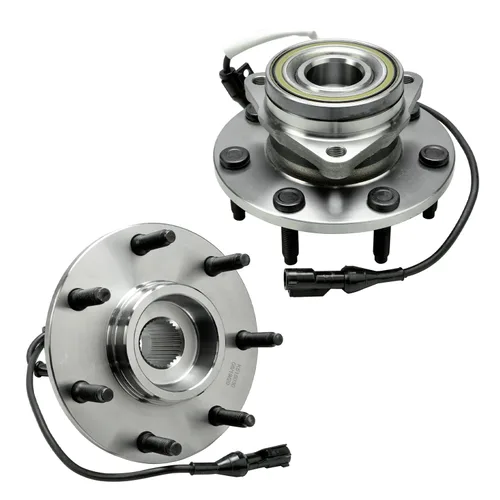 Vista 9 de Detroit Axle - 2 rodamientos de rueda delantera para Ford Fusion Probe Mazda 3 MPV Kia Spectra Jaguar XJ8 XJR XK XK8 XKR Mercury Milan, juego