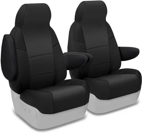 Vista 41 de Coverking Custom Fit cubierta de asiento para determinados modelos de Chevrolet – neopreno, Negro