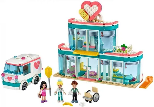 Vista 2 de Lego 41394 Friends Heartlake City Hospital Playset con Emma y 2 otras mini muñecas, para niñas y niños 6