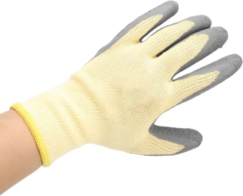 Vista 9 de Hilitand Guantes de trabajo de aislamiento ignífugos, guantes de electricista de goma de 400 V con textura antideslizante en tela de nailon