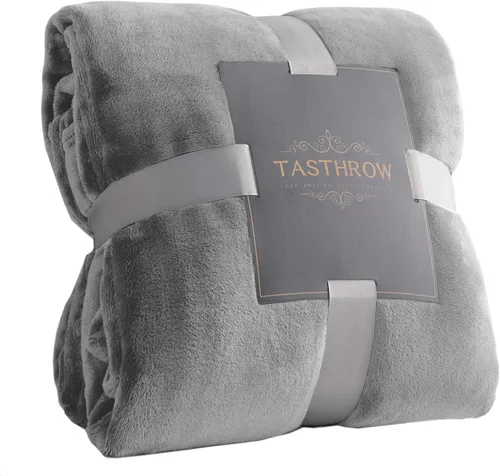 Vista 11 de TASTHROW - Manta decorativa de vellón de franela, grande, acogedora, ligera, gruesa, para todas las estaciones, adecuada para mujeres, hombres