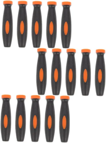 Vista 6 de Housoutil 4sets 0.157 in File Handle Reemplazo de goma Grip para herramienta de mano Herramienta de corte Mango 15 unids*4