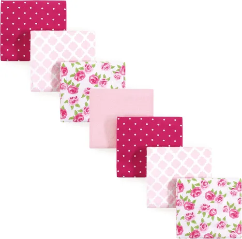 Vista 73 de Hudson Baby Unisex Baby Cotton Flannel Receiving Blankets Bundle, Neutral Woodland Pals, One Size (Pack of 2)