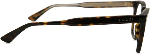 Vista 2 de Gucci 0184O 002 Havana Gafas Plásticas Cuadradas 1.969 in