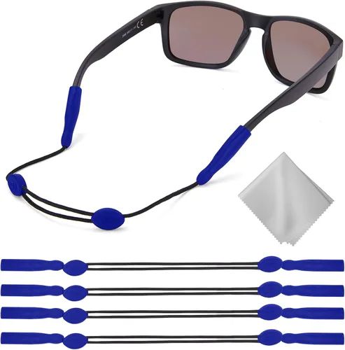 Vista 15 de Buyisgle Correa para Gafas de Niños - Correas Cordones para Gafas de Sol Sin Cola para Niños Pequeños y Niñas - Sujetadores de Anteojos Alrededor