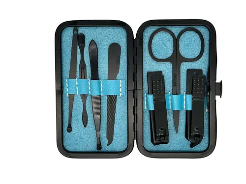Vista 5 de BEN & JANE Juego de manicura y pedicura profesional prémium Kit de manicura y pedicura de acero inoxidable Herramientas para el cuidado de uñas