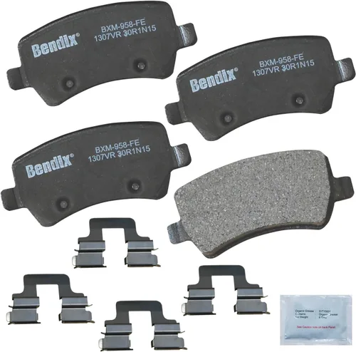 Vista 288 de Bendix Priority1 CFC154 - Juego de pastillas de freno de disco para Avanti II, Century, LeSabre, Regal, Riviera, chasis comercial, DeVille