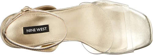 Vista 5 de NINE WEST Sandalias de cuña con correa al tobillo para mujer KLEAR3