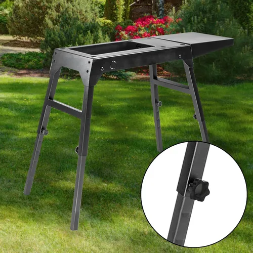 Vista 2 de Paquete de 4 tornillos pequeños compatibles con soporte de plancha Blackstone de 17 y 22 pulgadas, perilla pequeña Garpernics para patas de mesa