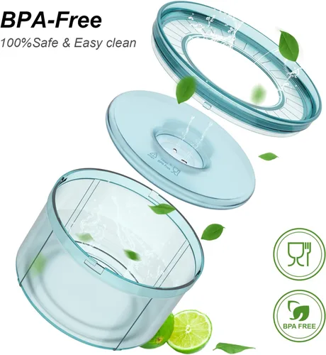 Vista 3 de Feedoo Tazón de agua para perros de 1 galón, tazón de agua sin derrames de 128 onzas para perros, tazón de agua a prueba de derrames sin BPA